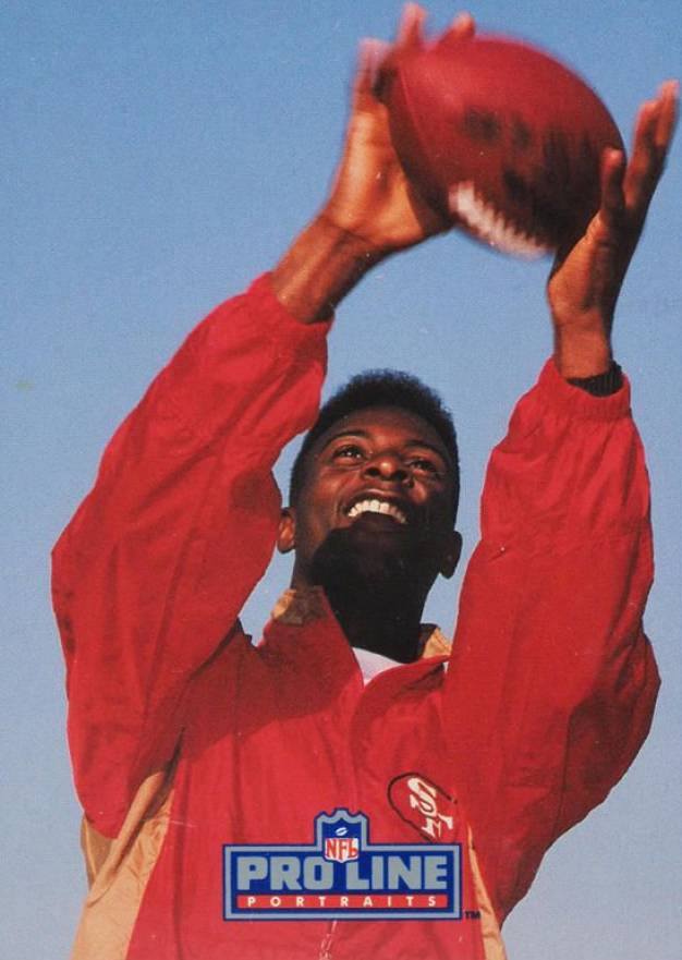 1991 Proline Portraits Jerry Rice #201 Football Card