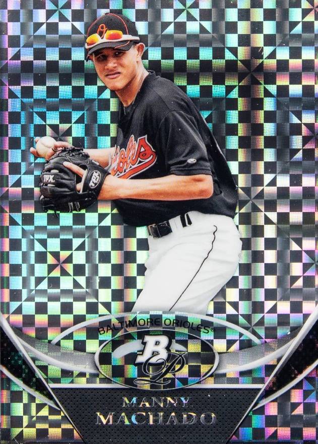 2011 Bowman Platinum Prospects Manny Machado #BPP83 Baseball Card