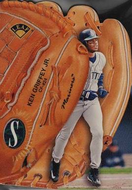 1997 Leaf Statistical Standouts Ken Griffey Jr. #3 Baseball Card