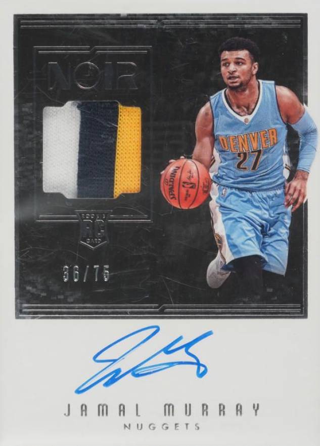 2016 Panini Noir Jamal Murray #107 Basketball Card