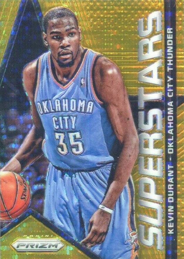 2014 Panini Prizm Superstars Kevin Durant #3 Basketball Card