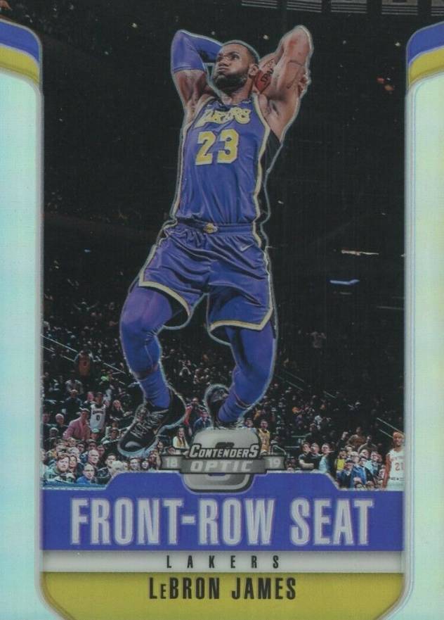 2018 Panini Contenders Optic Front Row Seat LeBron James #7 Basketball Card