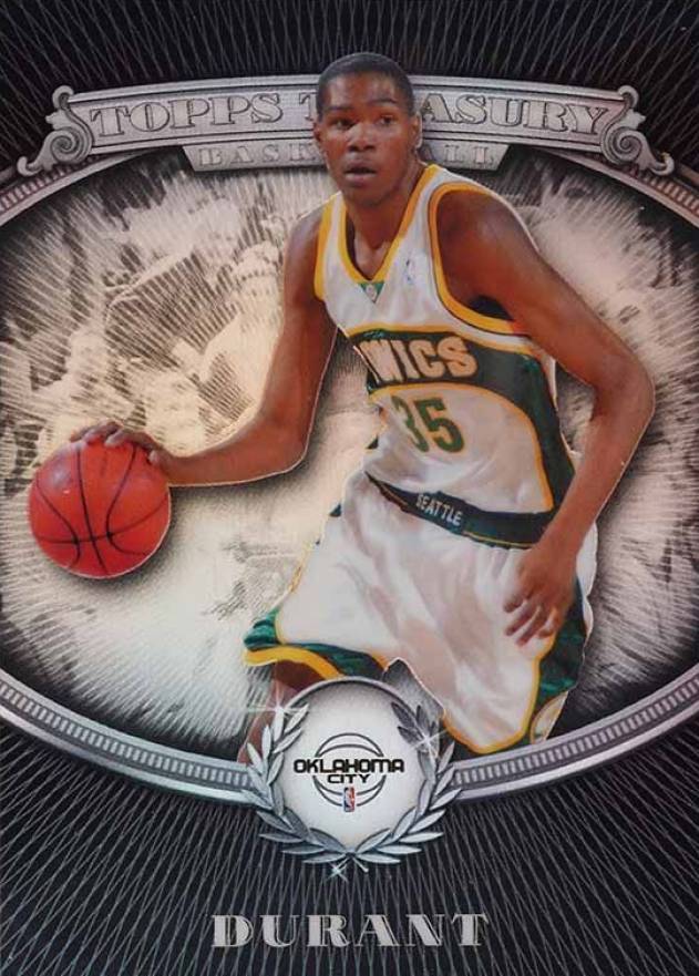 2008 Topps Treasury Kevin Durant #89 Basketball Card