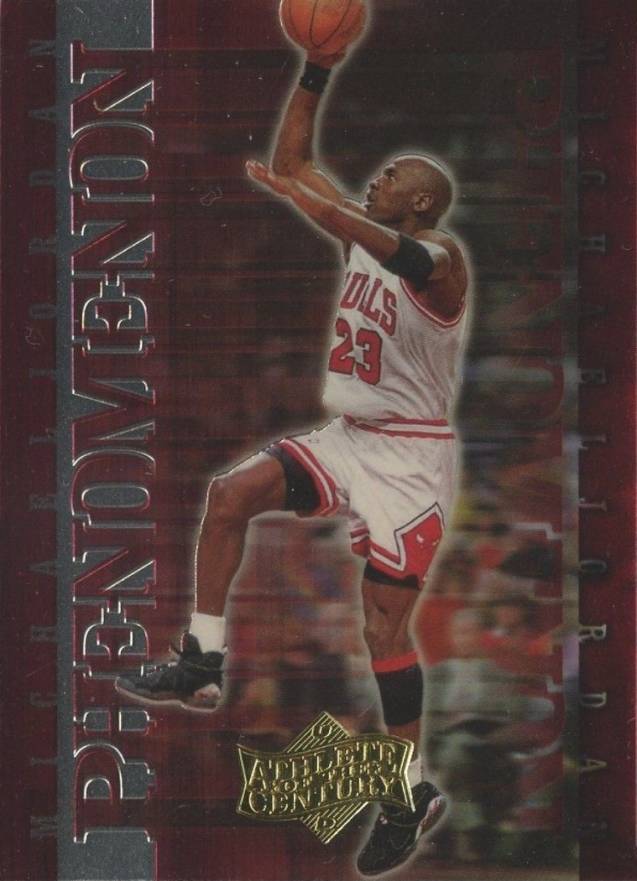 1999 Upper Deck Athlete of the Century Phenomenon Michael Jordan #P3 Basketball Card