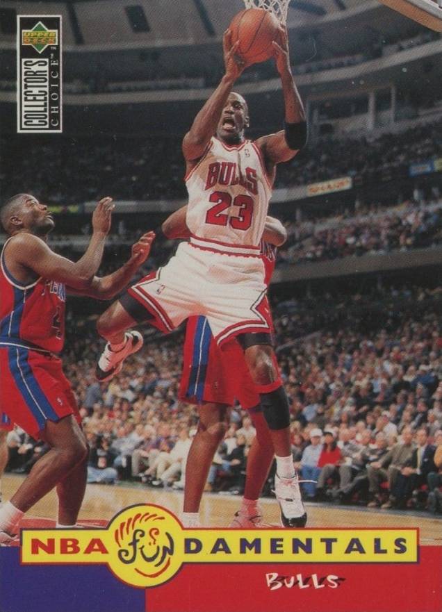 1996 Collector's Choice Michael Jordan #195 Basketball Card