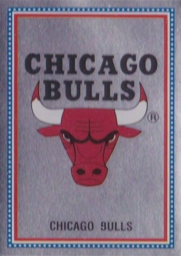 1989 Panini Spanish Sticker Chicago Bulls #64 Basketball Card