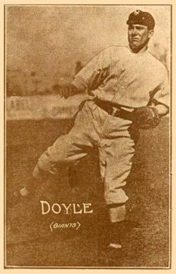 1914 Texas Tommy Type 1 Larry Doyle # Baseball Card