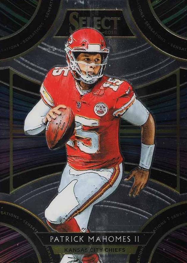 2018 Panini Select Sensations Patrick Mahomes II #SE3 Football Card