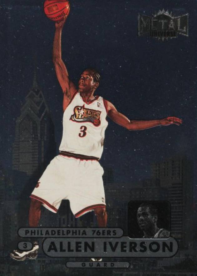 1997 Metal Universe Championship Allen Iverson #26 Basketball Card