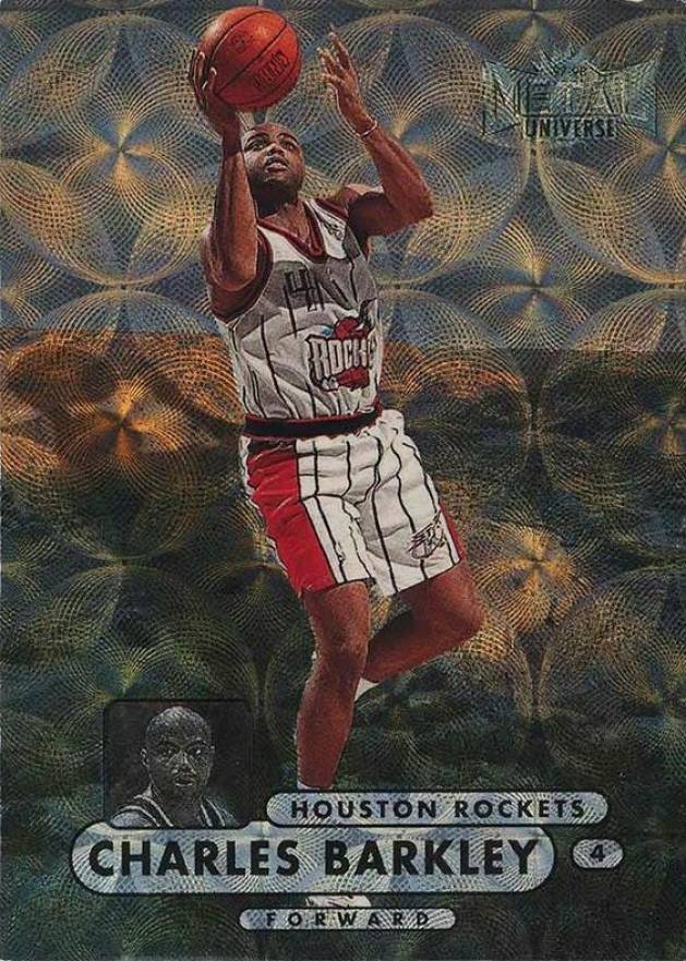 1997 Metal Universe Championship Charles Barkley #45 Basketball Card