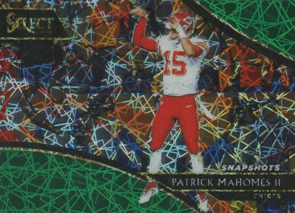 2018 Panini Select Snapshots Patrick Mahomes II #SN1 Football Card