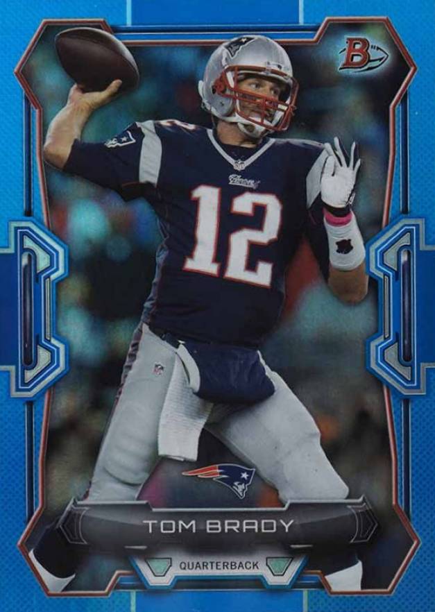 2015 Bowman Tom Brady #70 Football Card