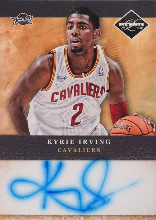 2011 Panini Limited 2011 Draft Pick Redemption Autographs Kyrie Irving #1 Basketball Card