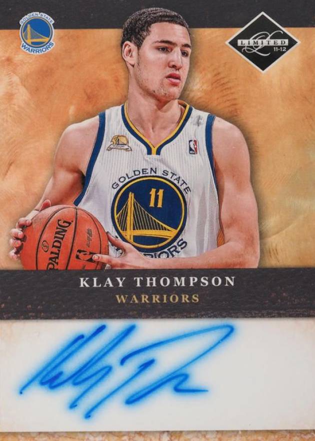 2011 Panini Limited 2011 Draft Pick Redemption Autographs Klay Thompson #22 Basketball Card