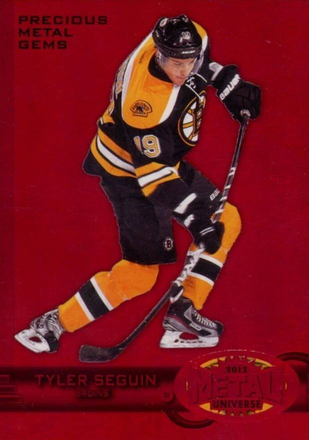 2012 Fleer Retro 1997-98 Precious Metal Universe Tyler Seguin #39 Hockey Card