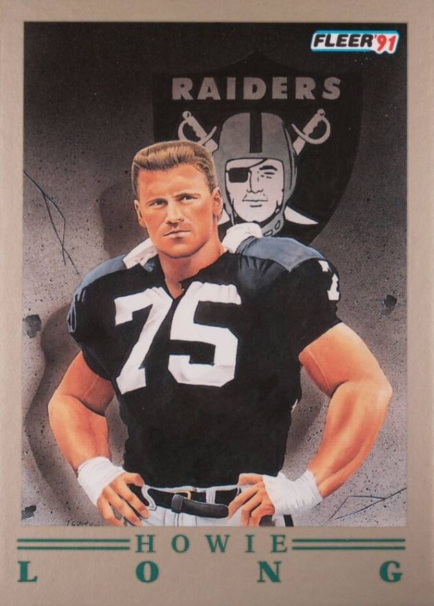 1991 Fleer Pro Vision Howie Long #10 Football Card