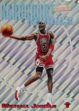 1997 Stadium Club Hardcourt Heroics Michael Jordan #H1 Basketball Card
