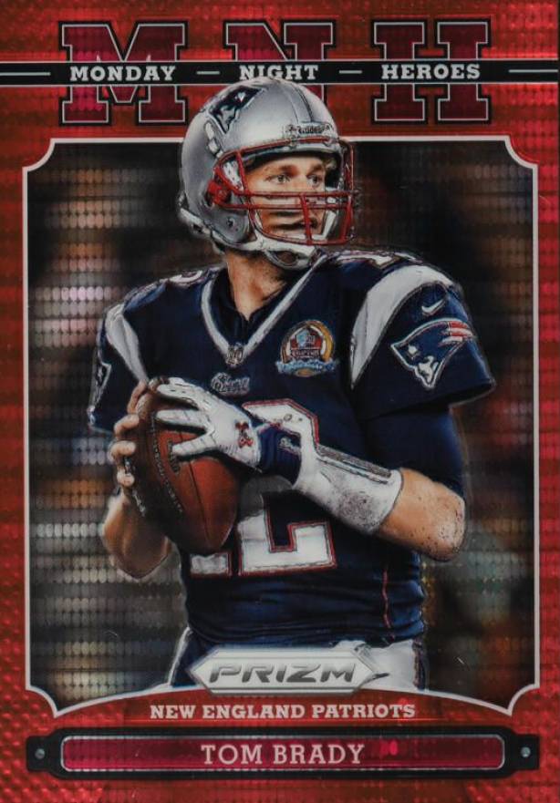 2013 Panini Prizm Monday Night Heroes Tom Brady #22 Football Card