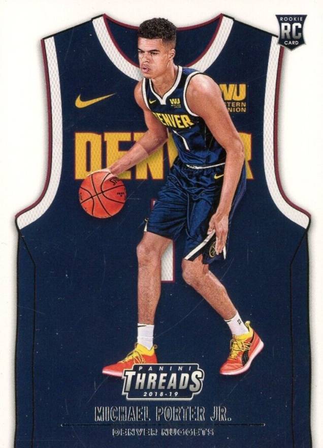 2018 Panini Threads Michael Porter Jr. #152 Basketball Card