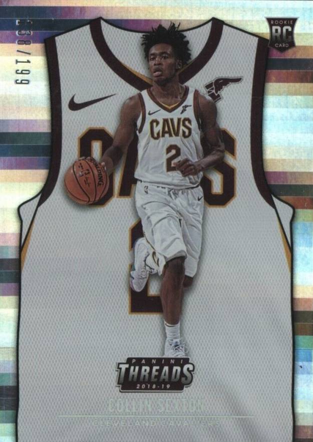 2018 Panini Threads Collin Sexton #110 Basketball Card