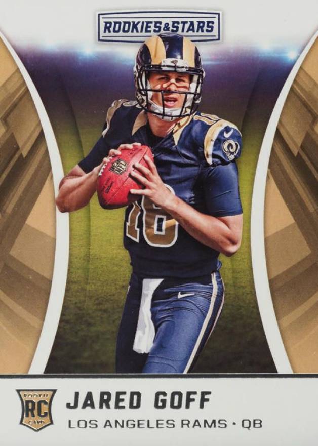 2016 Panini Rookies & Stars  Jared Goff #167 Football Card