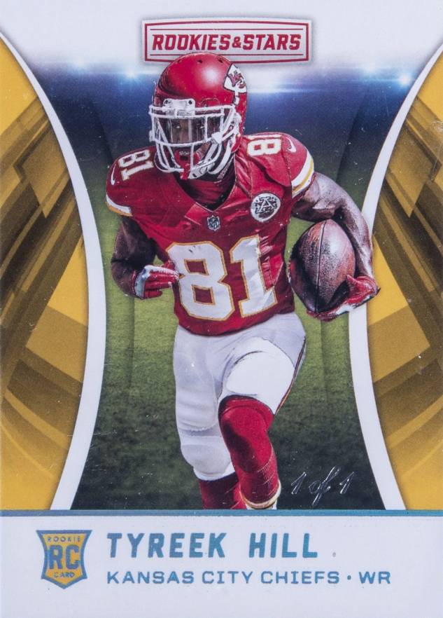 2016 Panini Rookies & Stars  Tyreek Hill #240 Football Card