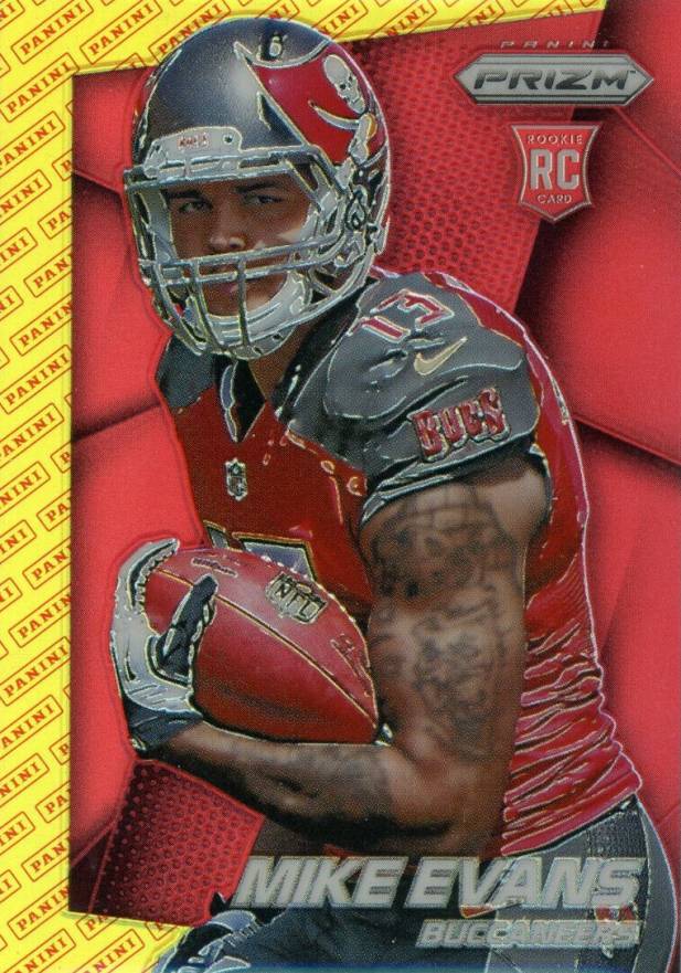 2014 Panini Prizm Mike Evans #216 Football Card