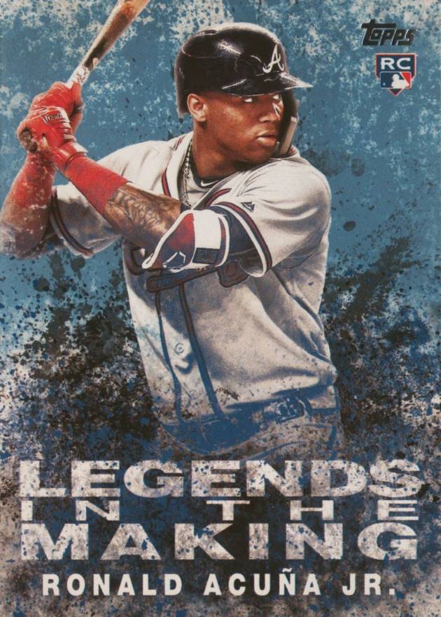 2018 Topps Update Legends in the Making Ronald Acuna Jr. #LITM-1 Baseball Card