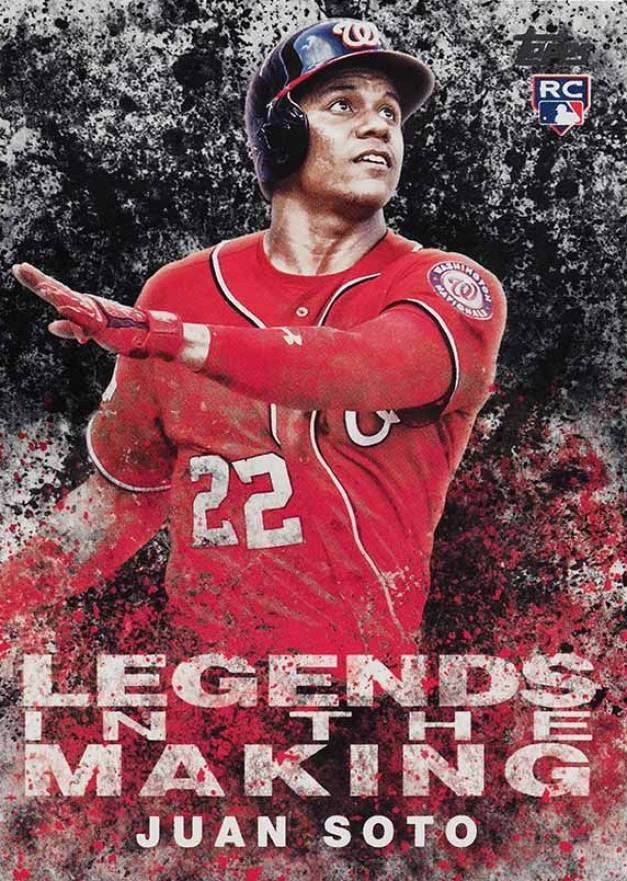 2018 Topps Update Legends in the Making Juan Soto #LITM-8 Baseball Card