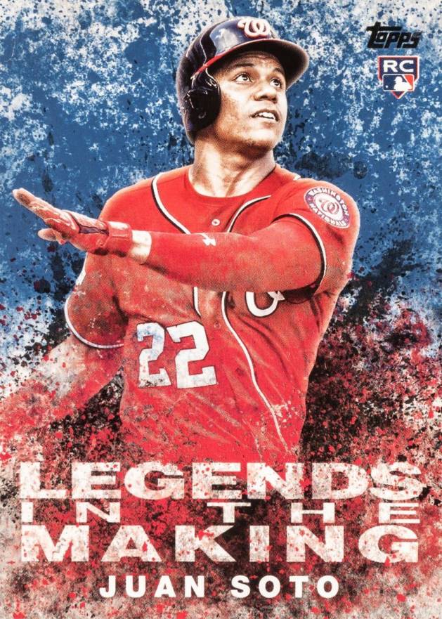 2018 Topps Update Legends in the Making Juan Soto #LITM-8 Baseball Card