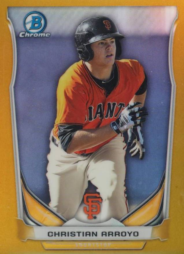 2014 Bowman Draft Picks Top Prospects Christian Arroyo #CTP81 Baseball Card