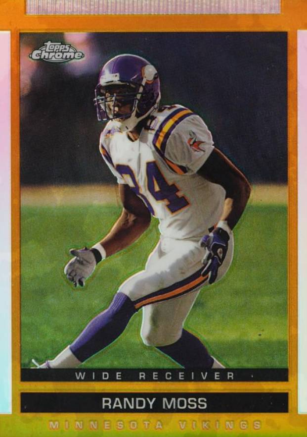 2003 Topps Draft Picks & Prospects Randy Moss #35 Football Card