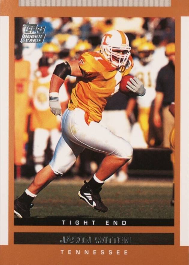 2003 Topps Draft Picks & Prospects Jason Witten #127 Football Card