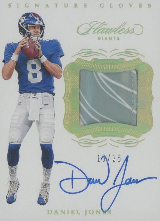 2019 Panini Flawless Signature Gloves Daniel Jones #SG-DJ Football Card