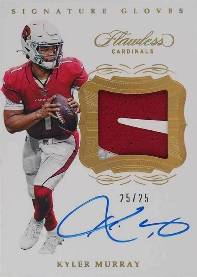 2019 Panini Flawless Signature Gloves Kyler Murray #SG-KM Football Card