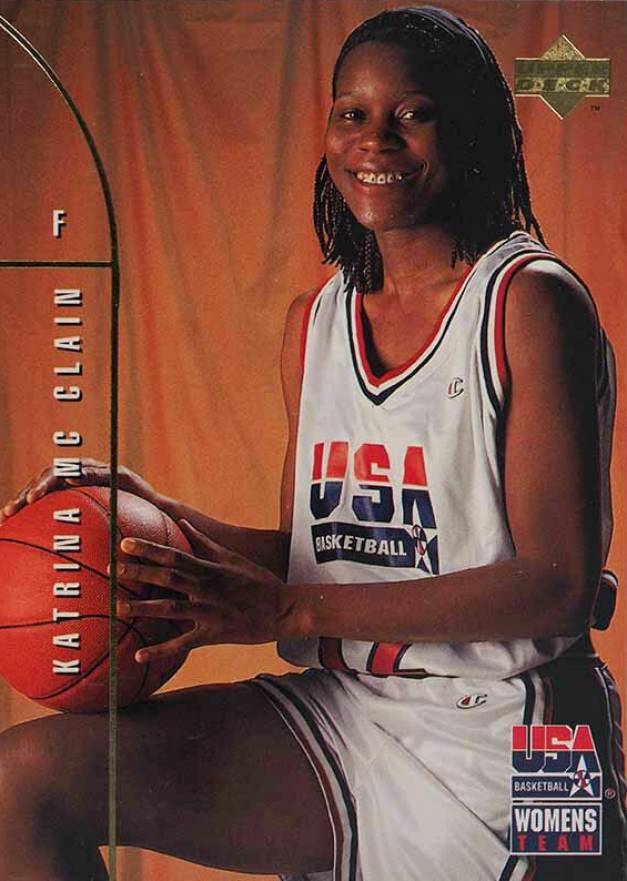 1994 Upper Deck USA  Katrina McClain #82 Basketball Card