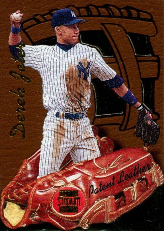 1997 Stadium Club Patent Leather Derek Jeter #PL13 Baseball Card