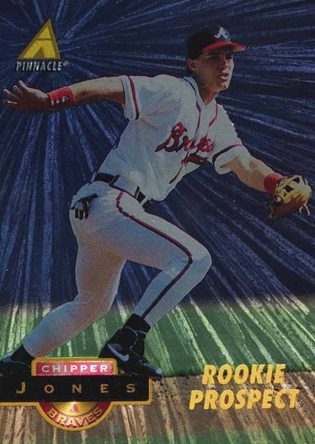 1994 Pinnacle Museum Collection Chipper Jones #236 Baseball Card