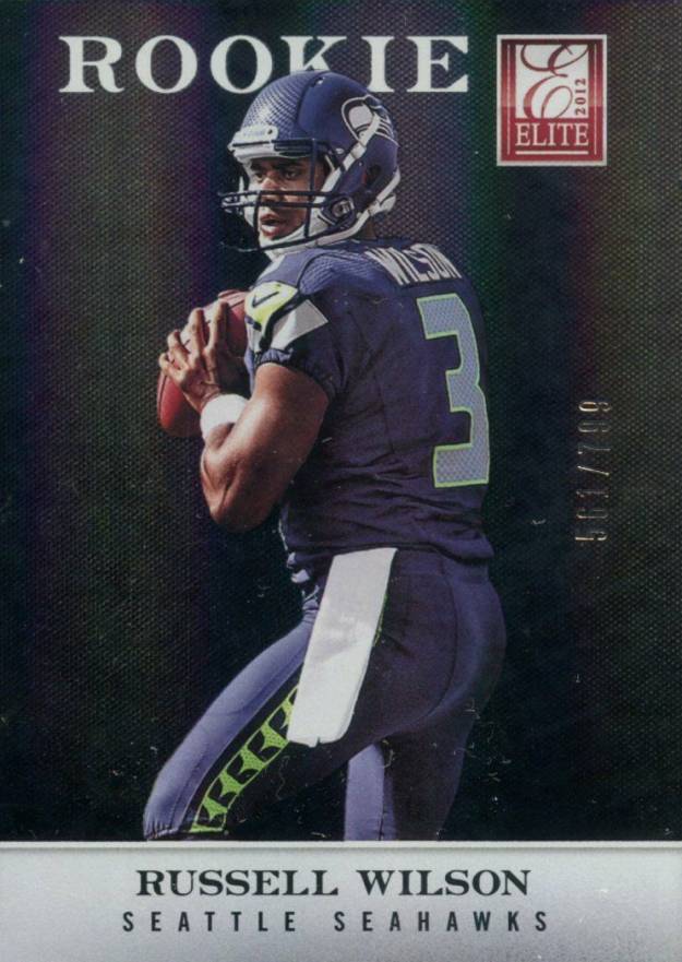 2012 Panini Elite Russell Wilson #190 Football Card