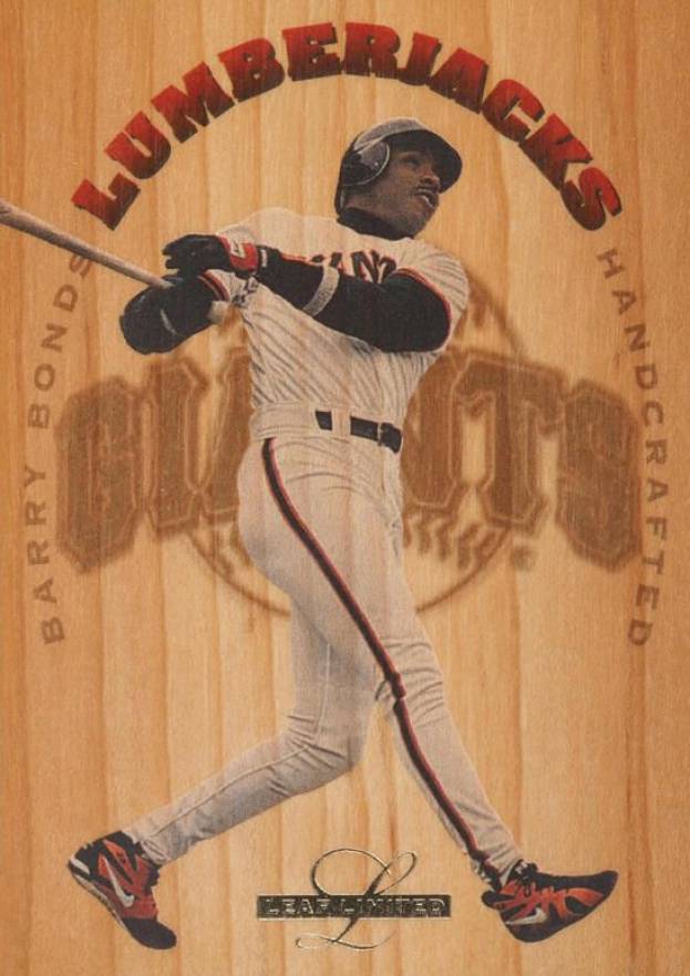 1995 Leaf Limited Lumberjacks Barry Bonds #2 Baseball Card