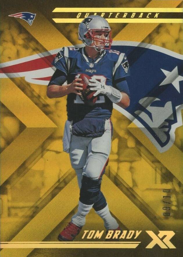 2018 Panini XR Tom Brady #7 Football Card