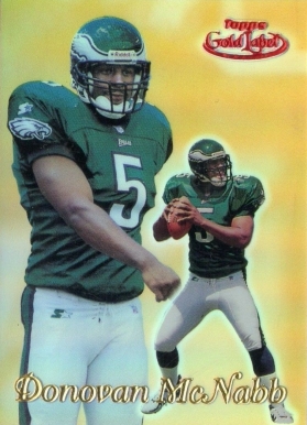 1999 Topps Gold Label Class 3 Donovan McNabb #75 Football Card