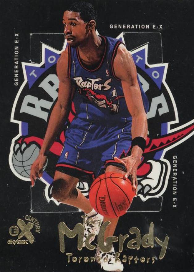 1998 Skybox E-X Century Generation E-X Tracy McGrady #11 Basketball Card