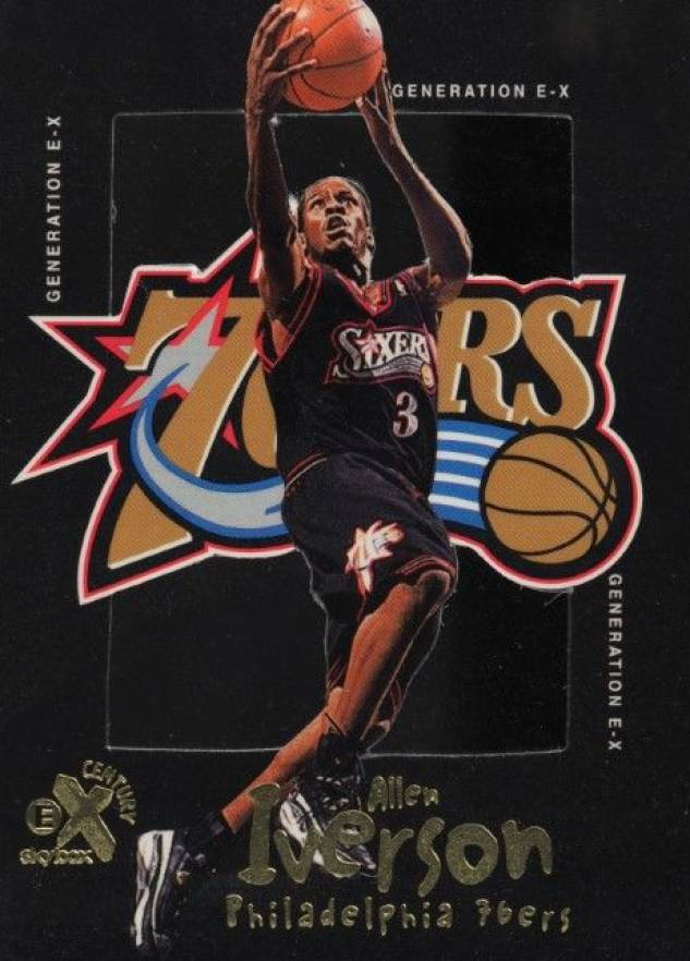 1998 Skybox E-X Century Generation E-X Allen Iverson #15 Basketball Card