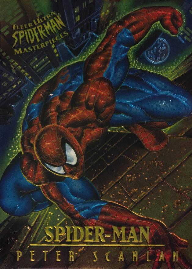 1995 Ultra Spider-Man Masterpieces Spider-Man #6 Non-Sports Card