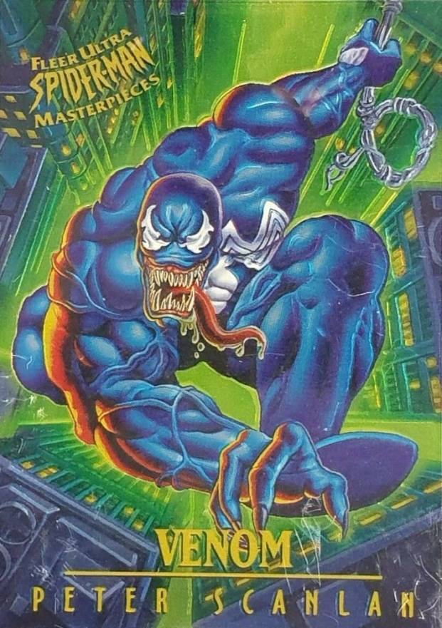 1995 Ultra Spider-Man Masterpieces Venom #9 Non-Sports Card