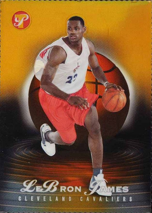 2003 Topps Pristine LeBron James #102 Basketball Card