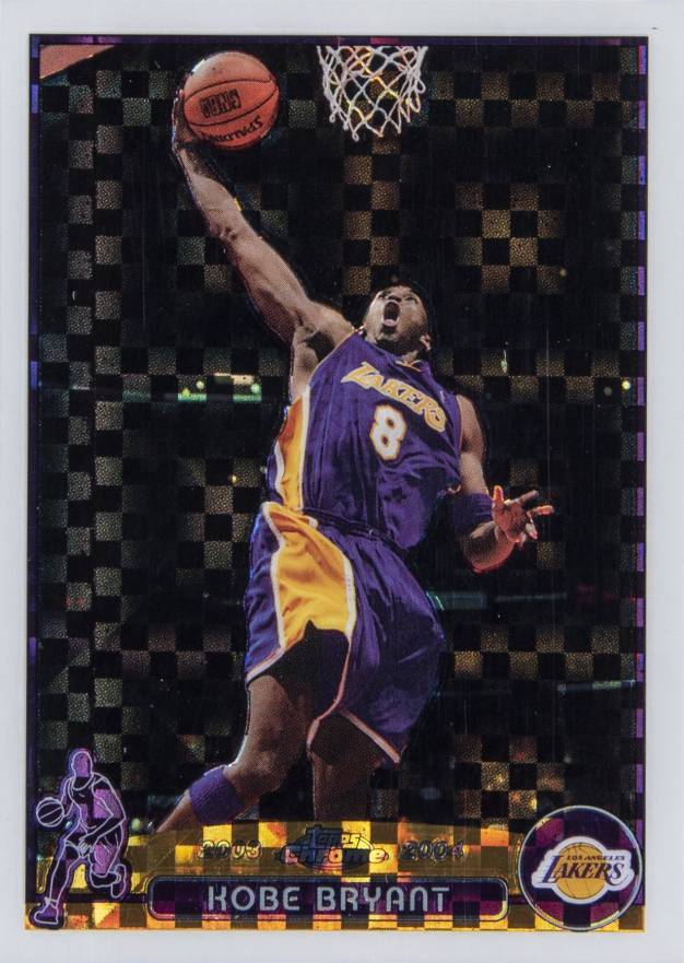 2003 Topps Chrome Kobe Bryant #36 Basketball Card