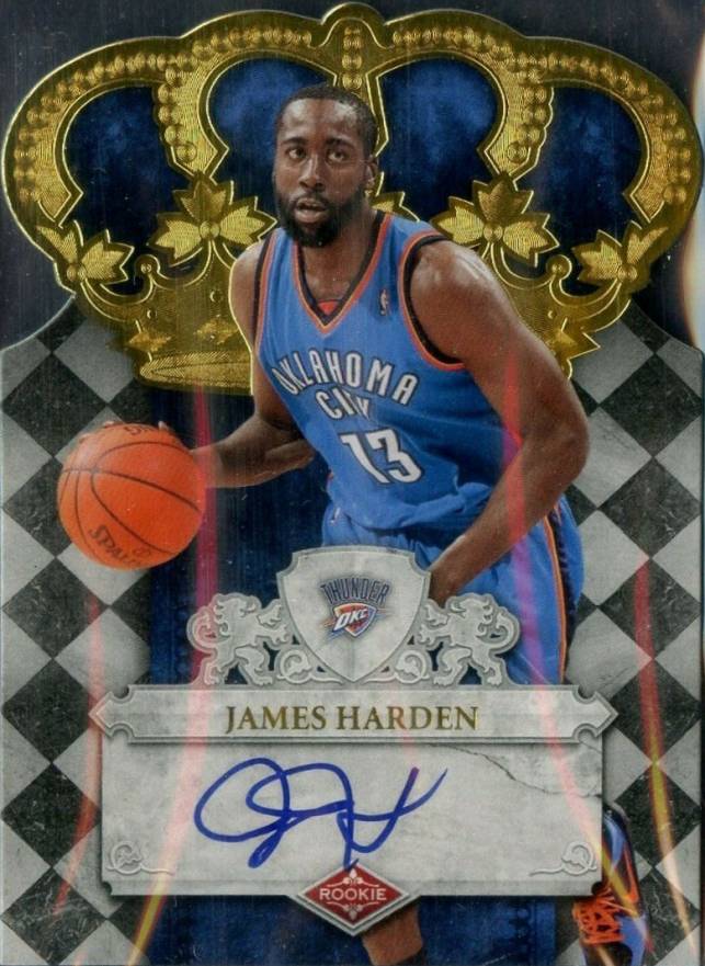 2009 Panini Crown Royale James Harden #104 Basketball Card