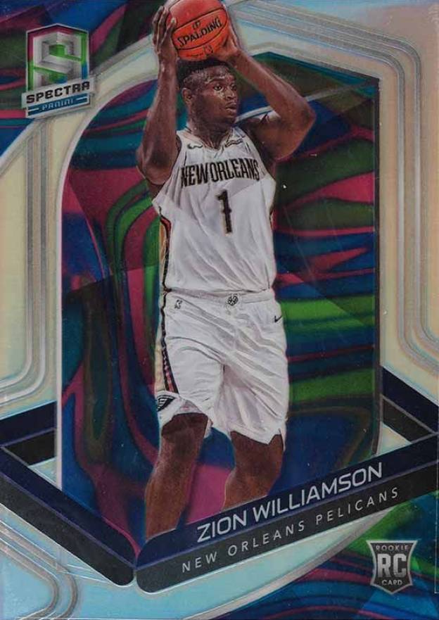 2019 Panini Spectra Zion Williamson #109 Basketball Card